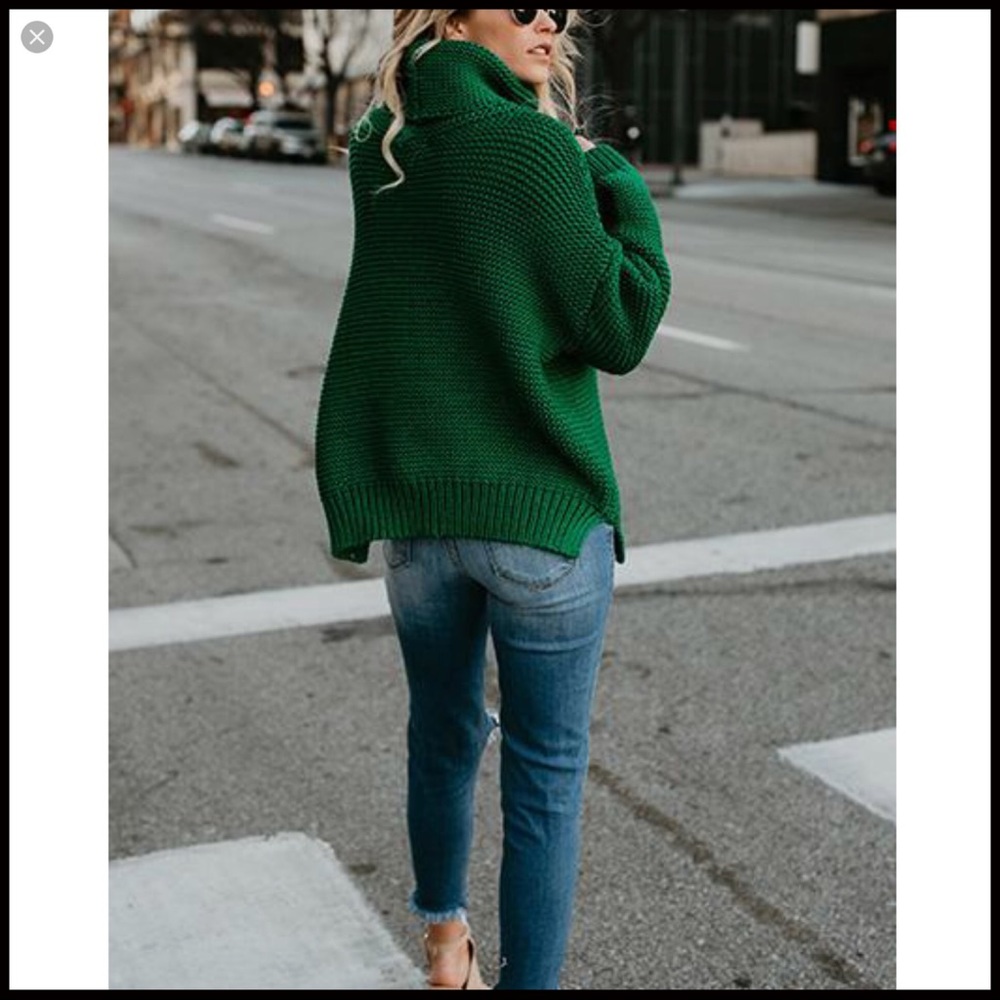 Chunky Knit Stweater - Picture 5 of 9
